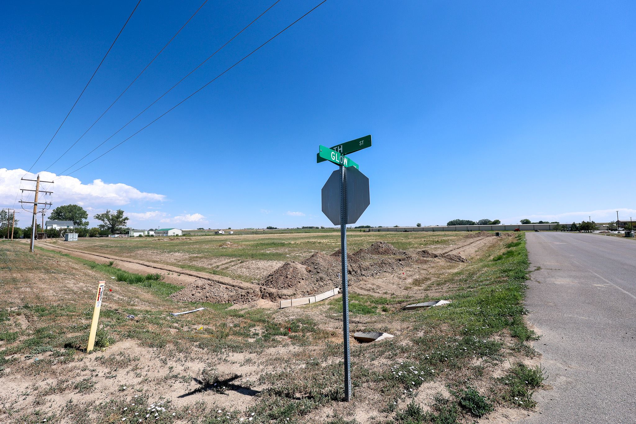 The site of Kaufman & Robinson, Inc.’s new facility at Glow Avenue and 6th Avenue in Wellington.