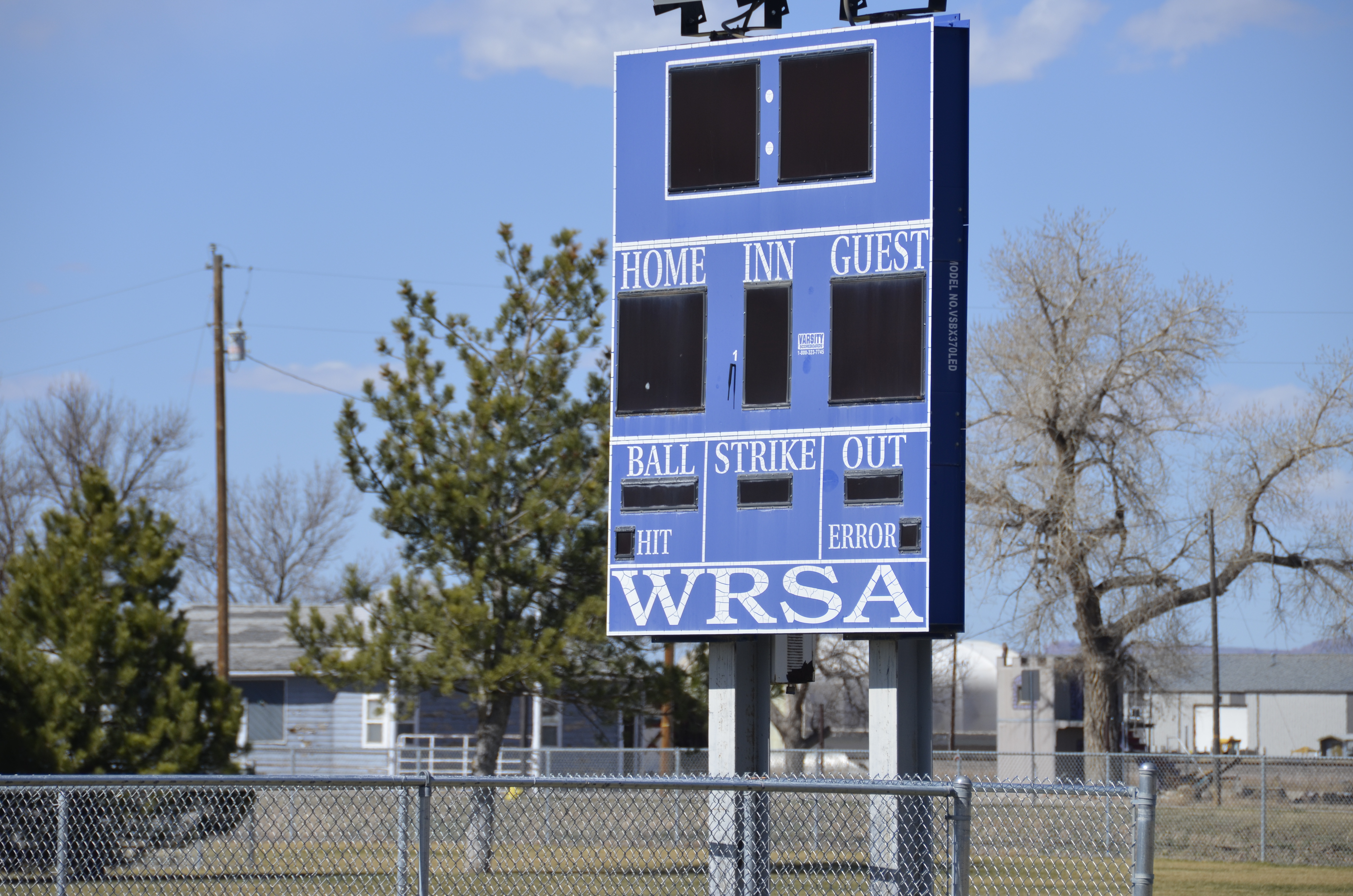 Ball Field Score Board